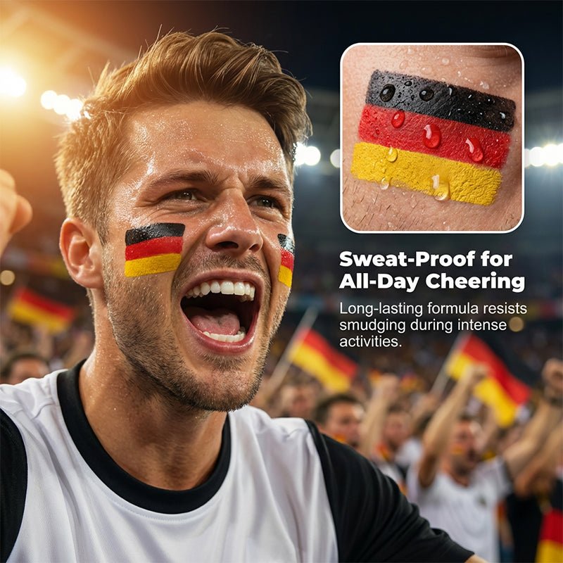 Welcome National Flag Face Paint Stick for Sports Fans - Image 2