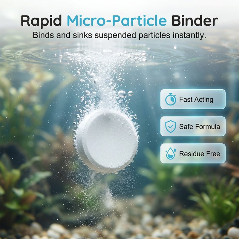 Effervescent Tablets for Crystal Clear Fish Tanks - Image 2