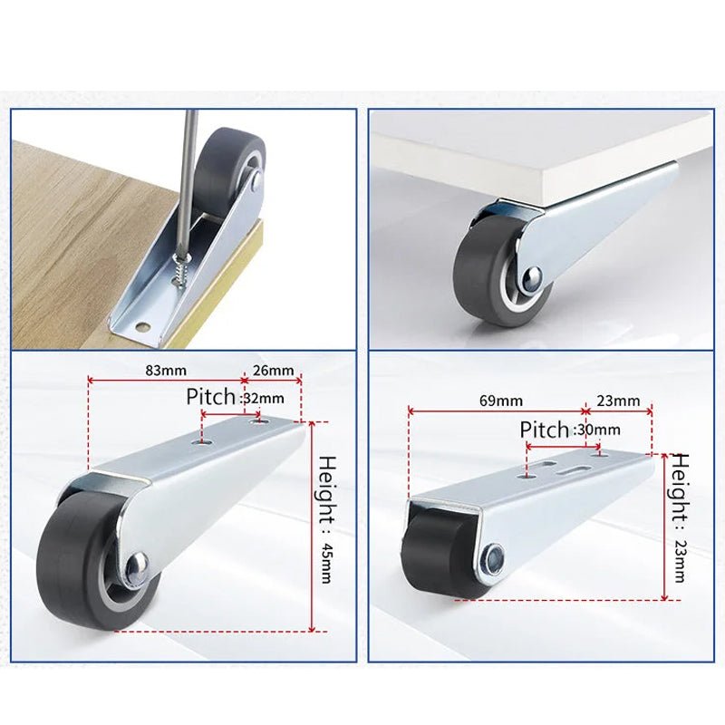 Smooth Quiet Directional Caster Wheel - Image 3