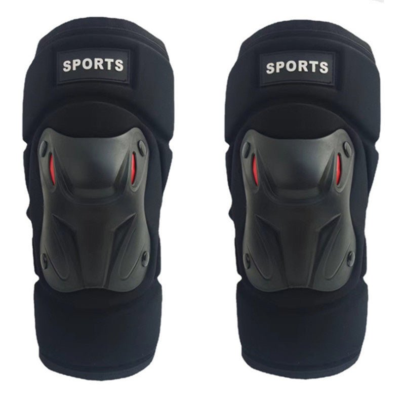 Motorcycle Knee & Elbow Guard Set – Hard Shell, Articulated, Adjustable - Image 3