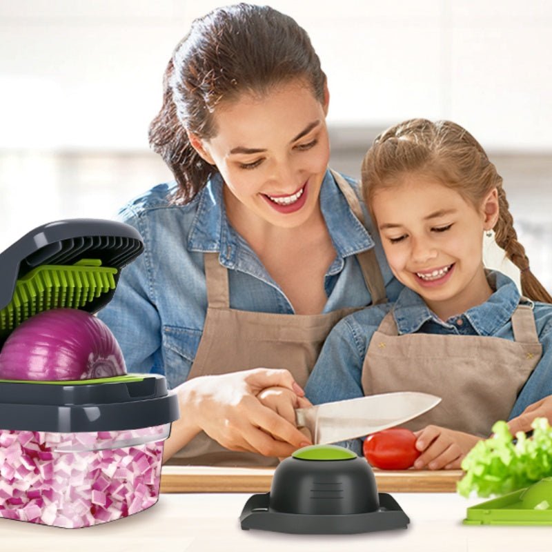 Multifunctional Food Chopper with Container - Image 3