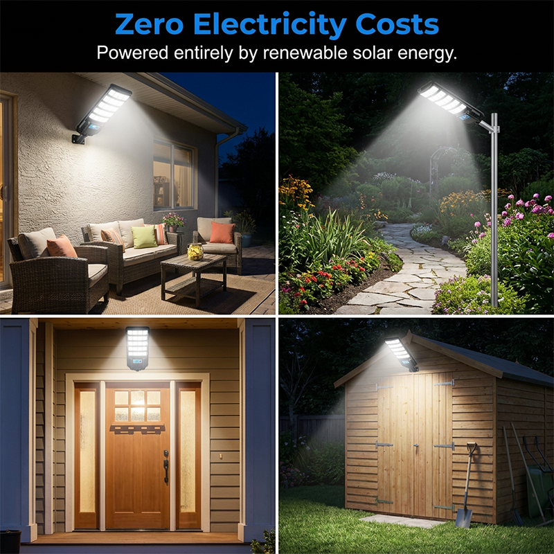 Solar Powered Street Light with Motion Sensor – Bright LED, Auto On/Off & Weatherproof - Image 2