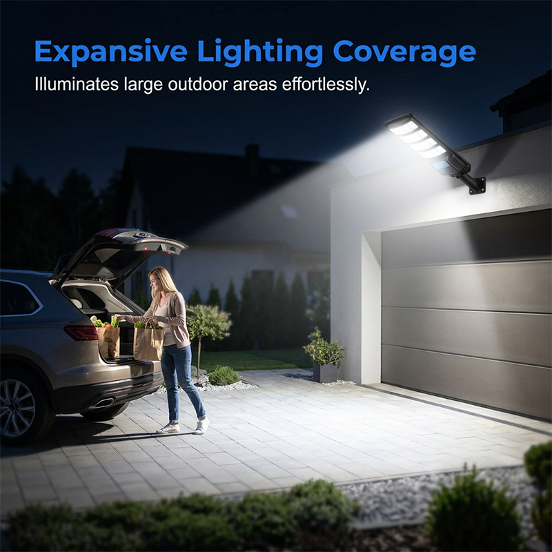 Solar Powered Street Light with Motion Sensor – Bright LED, Auto On/Off & Weatherproof - Image 3
