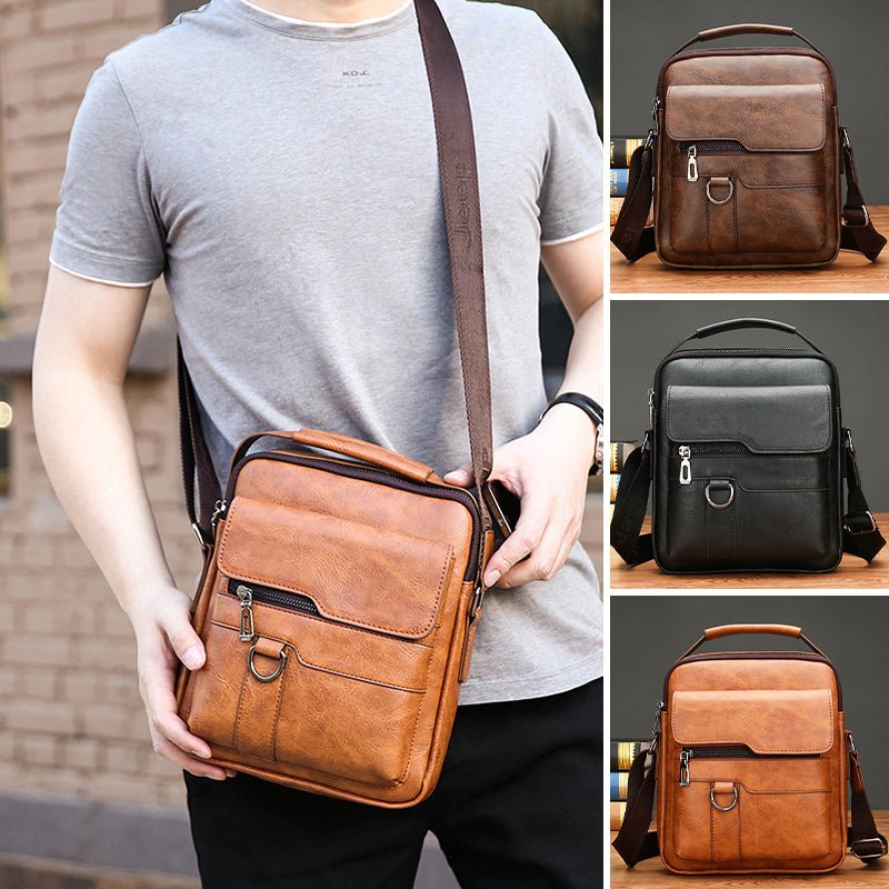 Men's Business Casual Large Capacity Bag – Multiple compartments & durable fabric – Perfect for laptop, work, gym or travel – sleek and functional
