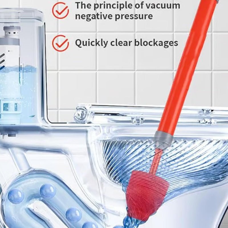 High-Pressure Plunger for Toilets & Drains - Image 2