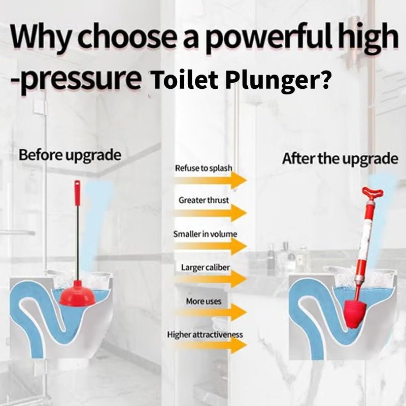 High-Pressure Plunger for Toilets & Drains - Image 3