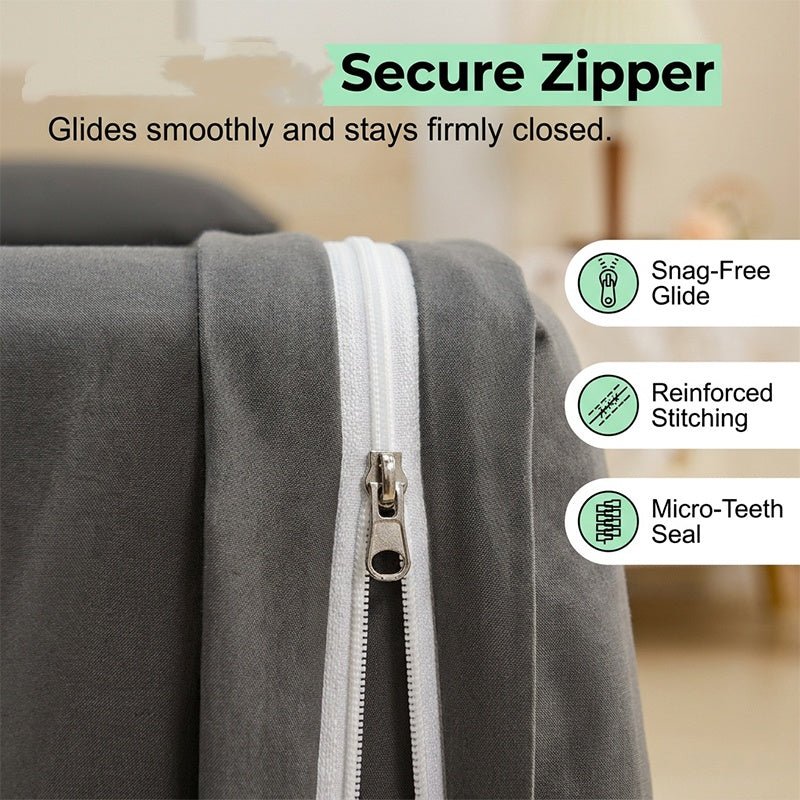 Zippered Mattress Protector with Breathable Fabric - Image 3