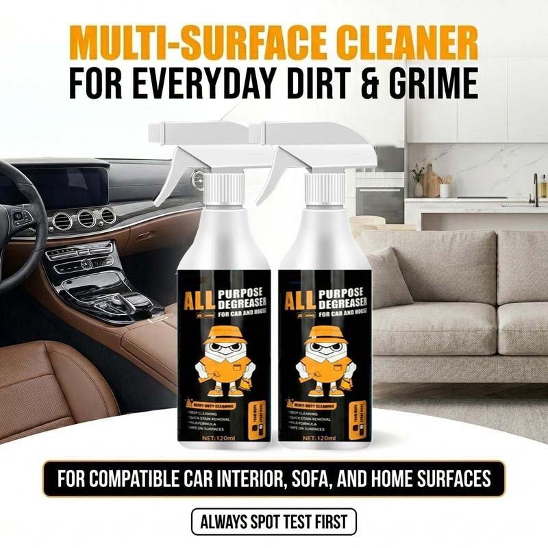 Heavy-Duty Interior Cleaner & Degreaser – Cuts through grease & grime – Safe for cars, kitchens & workshops – streak-free formula