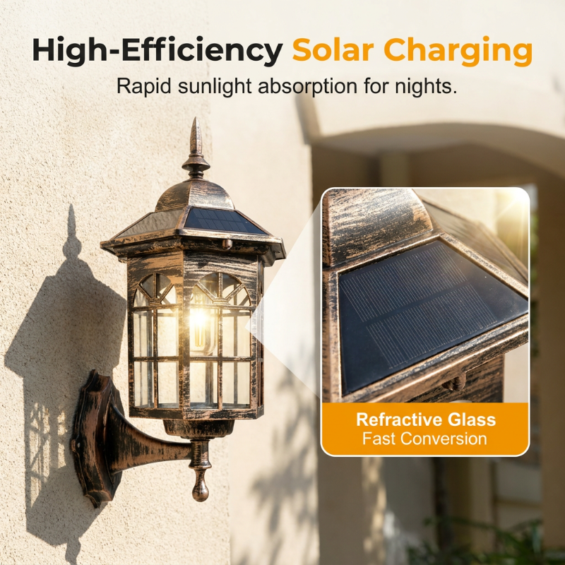 Motion Sensor Solar Wall Light - Image 2