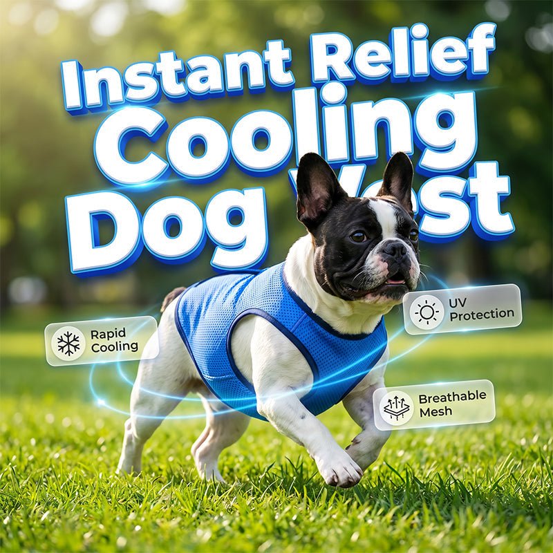 Cooling Dog Vest – Breathable Mesh, Heat Relief, Active Pets - Image 2
