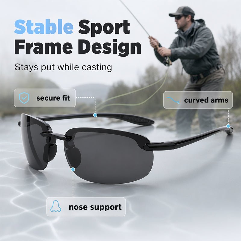 Ultra-Light Polarized Fishing Sunglasses - Image 3