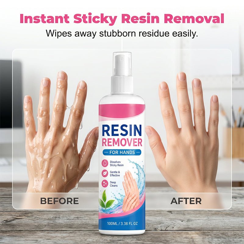 Gentle Resin Remover for Hands – Instantly dissolves sticky epoxy & UV resin. Safe for sensitive skin, no irritation. A must for crafters - Image 3