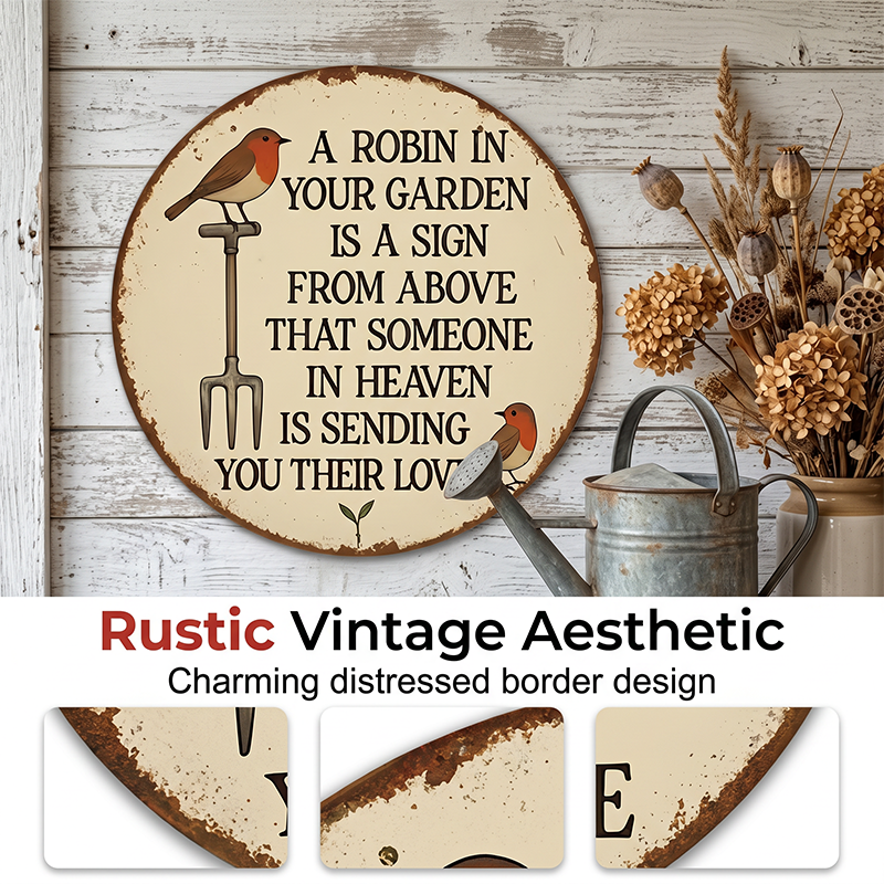 Vintage Wooden Wall Hanging Decor - Image 3
