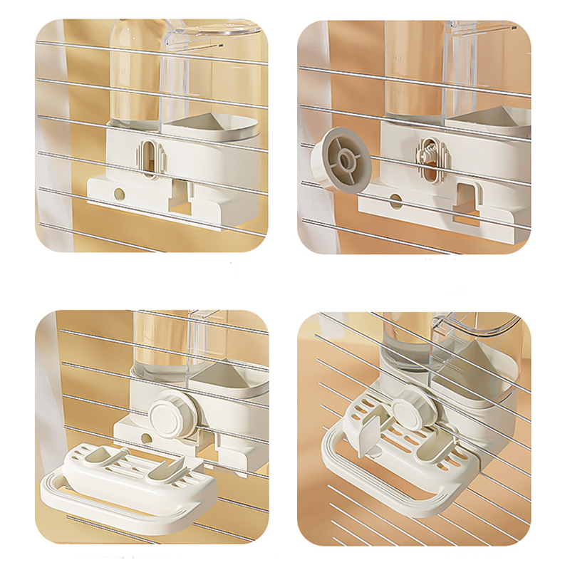 2-in-1 Automatic Bird Feeder and Waterer for Cage - Image 2