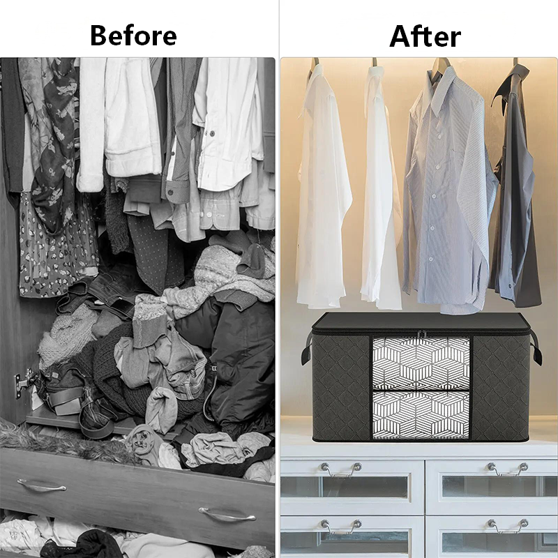 Large Capacity Clothes & Quilt Storage Bag - Image 3