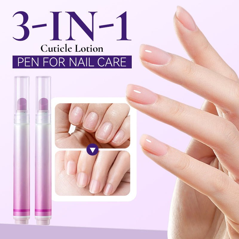 3-in-1 Cuticle Lotion Pen – Nourishes, conditions & protects – Perfect for healthy nails & cuticles anytime