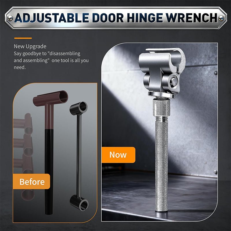 Universal Stainless Steel Adjustable Door Hinge Wrench Repair Tool