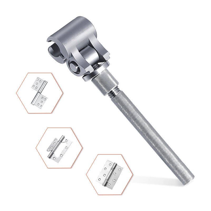 Universal Stainless Steel Adjustable Door Hinge Wrench Repair Tool - Image 2
