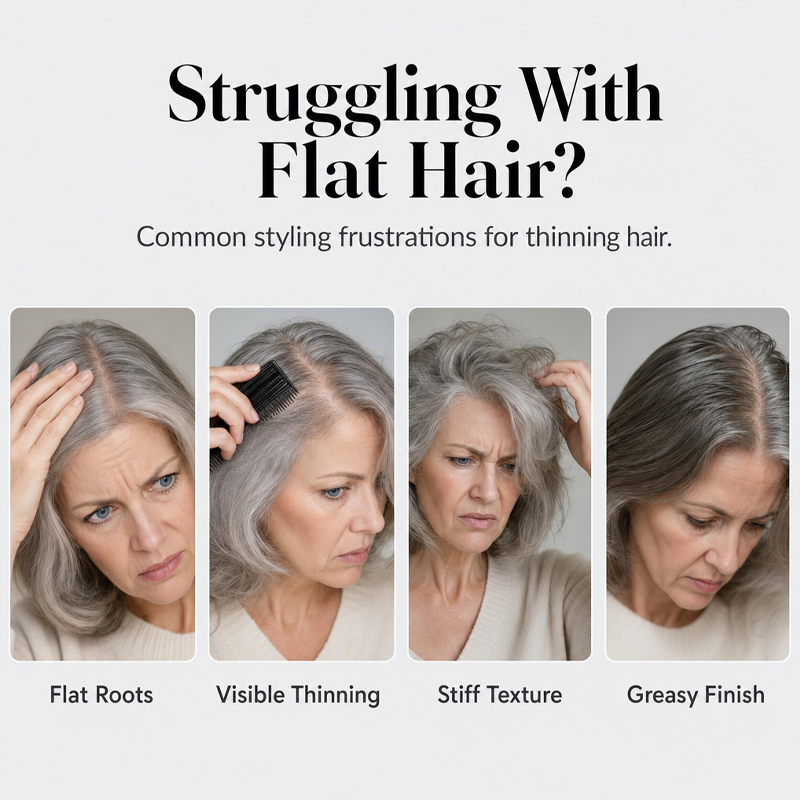 Fluffy Hair Shaping Spray – Lightweight Volumizing Mist for Fuller Hair - Image 2