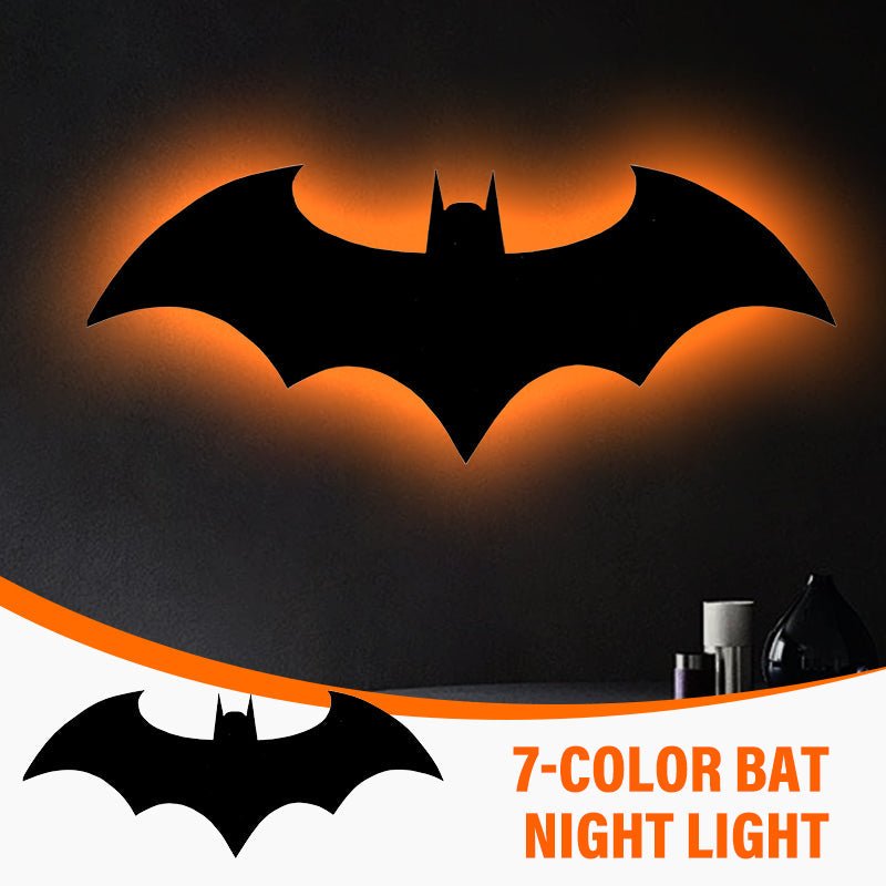 7‐Color Bat Night Light