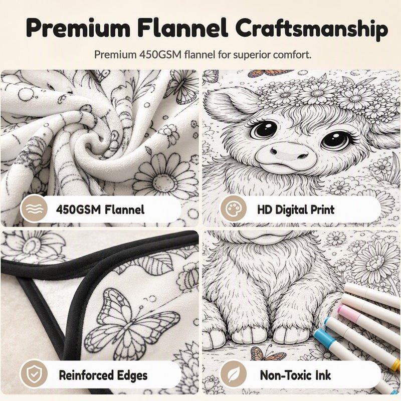 DIY Kids' Coloring Blanket - Image 3
