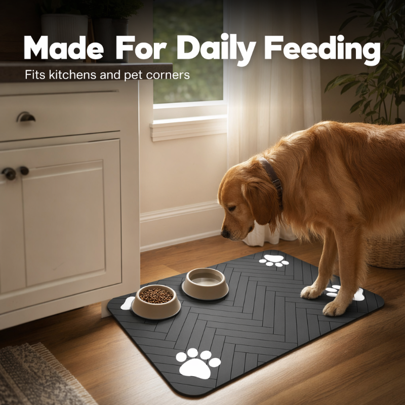 Easy-Clean Pet Feeding Mat - Image 2