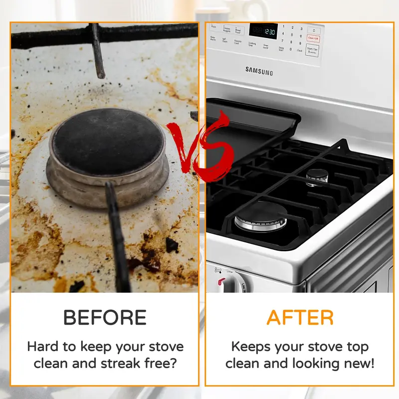 Reusable Gas Stove Burner Protectors - Image 2