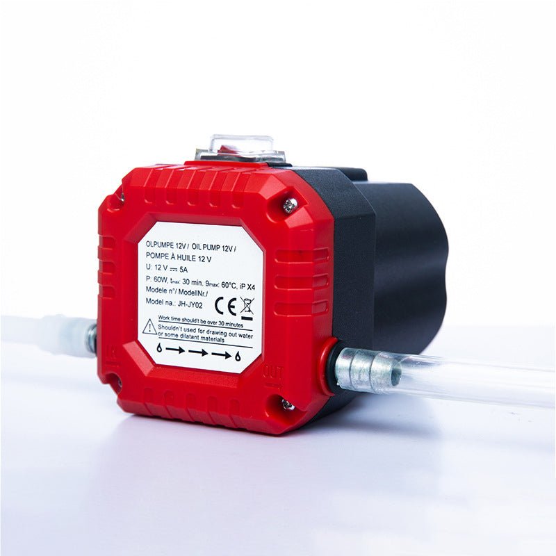 Portable Electric Oil Change Pump – powerful motor extracts engine oil fast, no garage needed. Compact & durable for cars & boats. DIY oil changes made easy - Image 2
