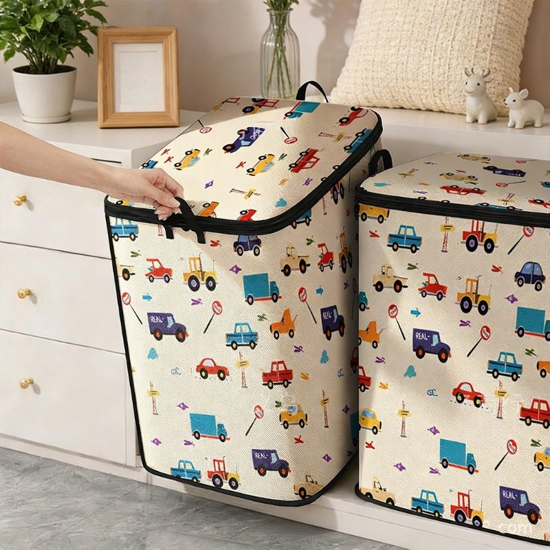 Large Foldable Canvas Storage Organizer