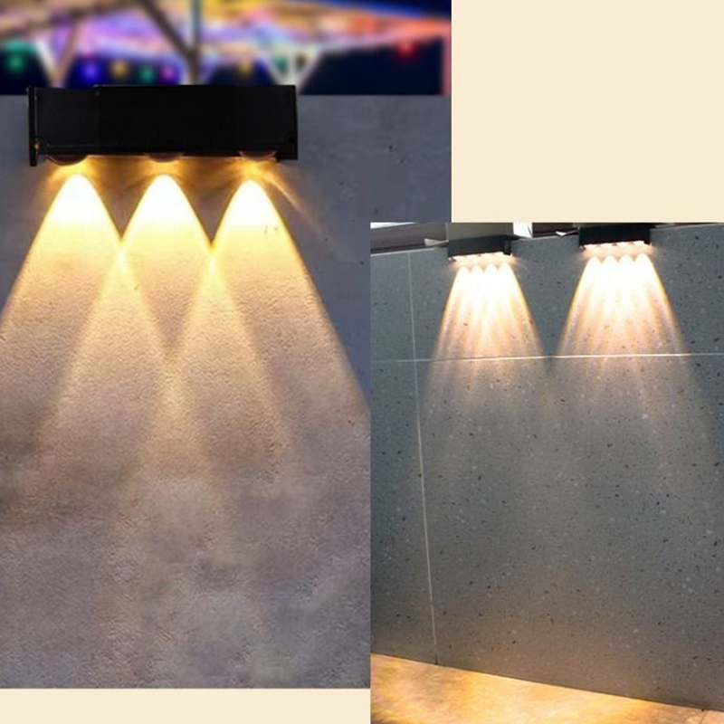 Solar Powered RGB Wall Light – Wireless Outdoor Wall Lamp