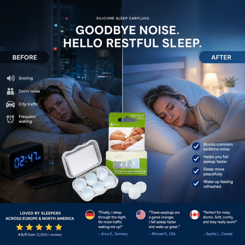 Silicone Moldable Sleep Earplugs - Image 3