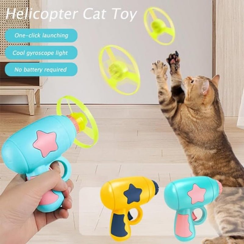 LED Flying Disc Launcher Gun Toy – Glowing discs, long range & easy to use – Perfect for outdoor fun & active play