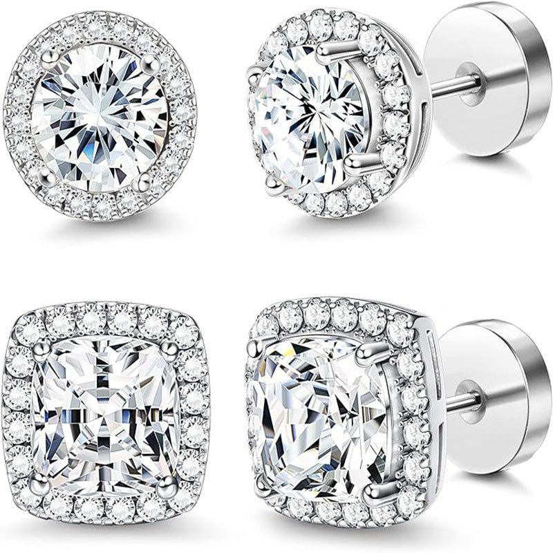 Sparkling Ear Studs for Women