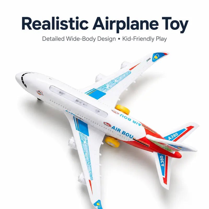 Electric Model Aircraft with Sound and LED Lights - Image 2