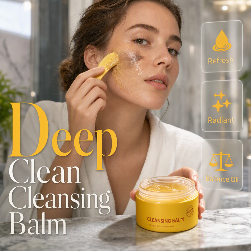 & IN STOCK! Deep Clean Cleansing Balm – Melts Makeup, Sunscreen & Daily Buildup – Fresh Comfortable Finish