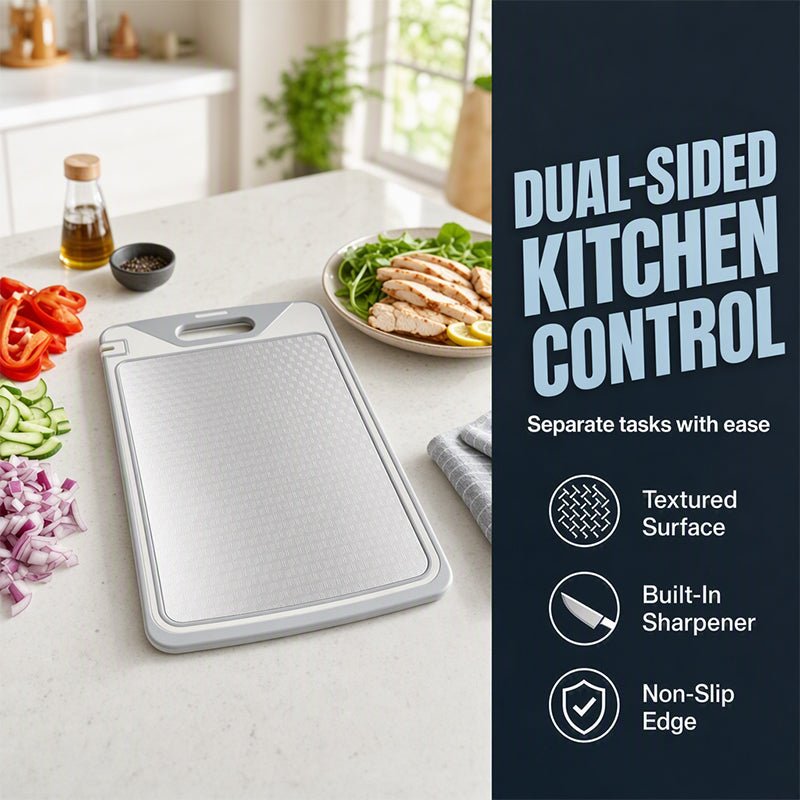 Multi-Purpose Double-Sided Cutting Board - Image 2