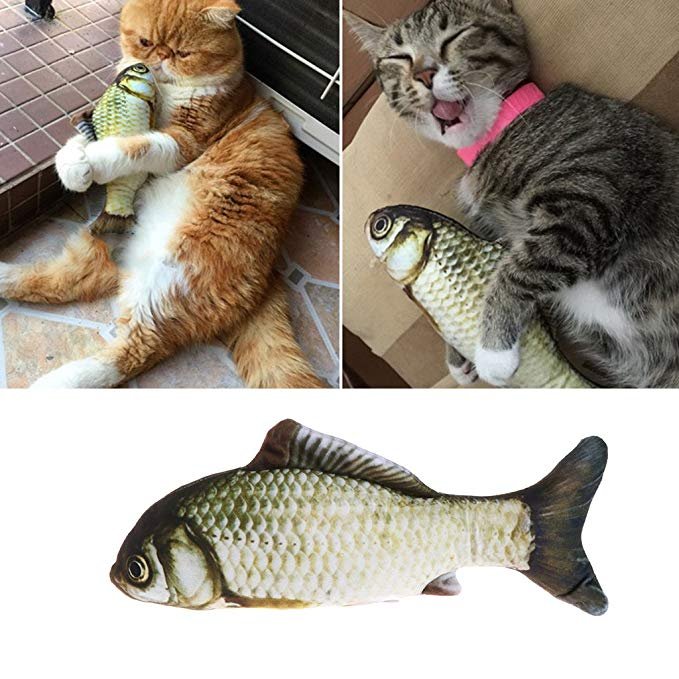Le favori de l'animal : les jouets électriques en forme de poisson
