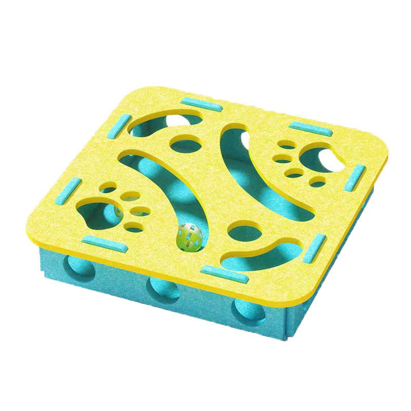 Interactive Felt Maze Toy for Cats - Image 2