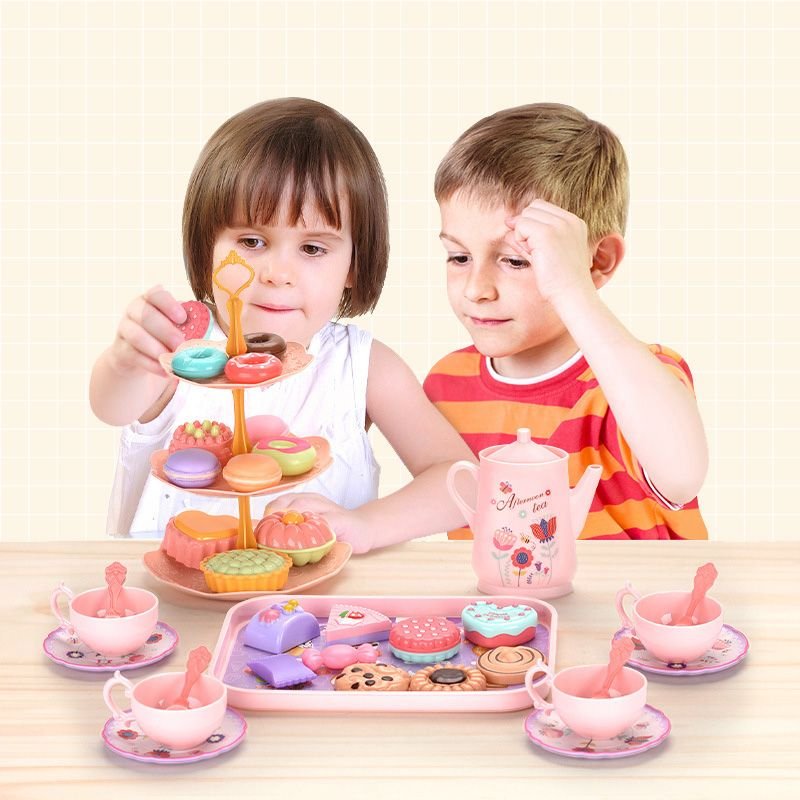 Unicorn Castle Pretend Teapot Set - Image 3