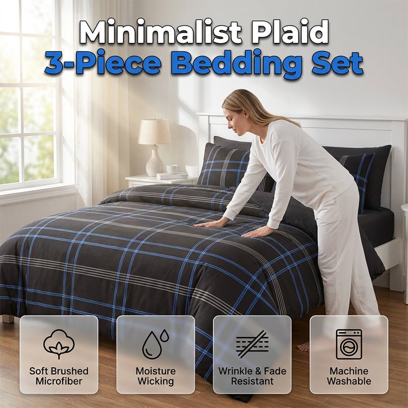 Modern Minimalist Geometric Bedding Se ( )