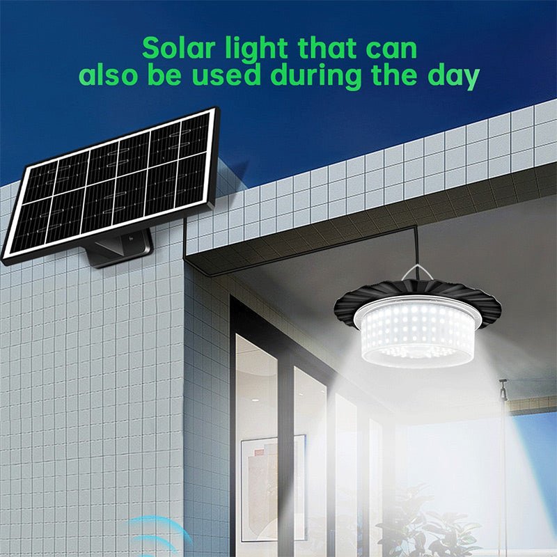 Adjustable Solar Pendant Light Set