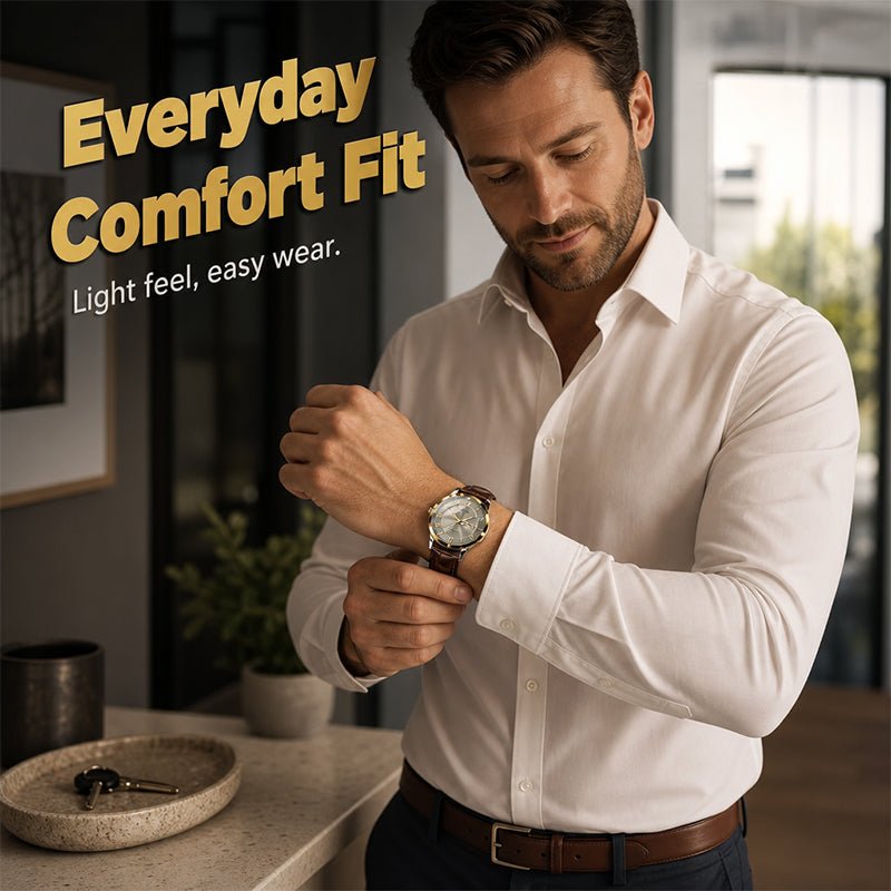 Classic Men Quartz Watch - Image 3