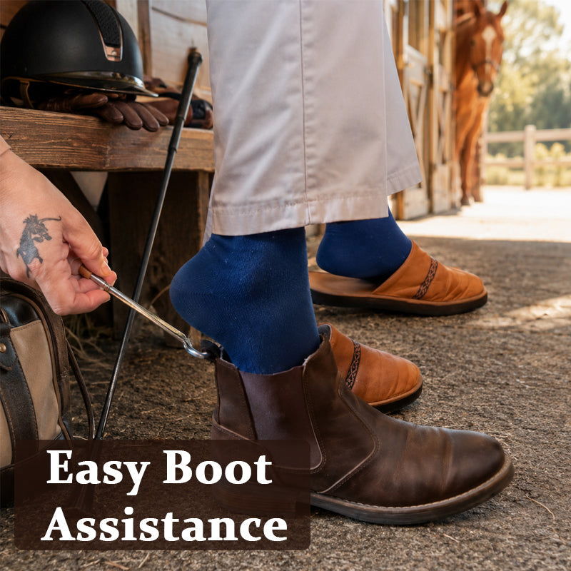 Ergonomic T-Handle Stainless Steel Boot Puller - Image 3