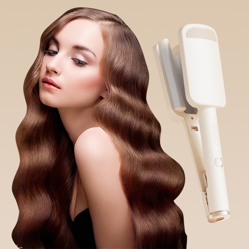 32MM Wavy Hair Curler – Big Bouncy Curls, 4 Adjustable Heat Settings & Negative Ion Care – Salon-Quality Styling at Home