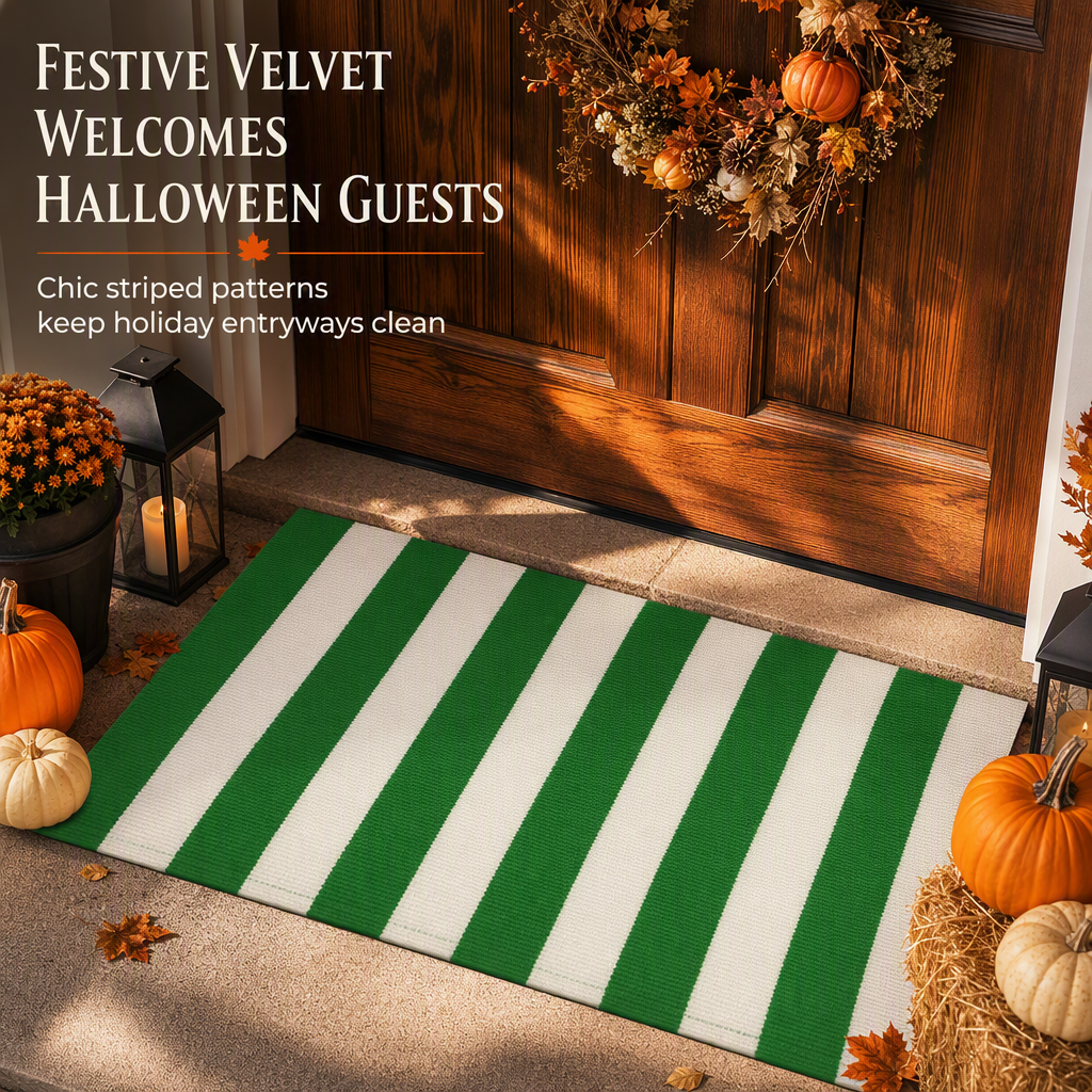 Simple Striped Non-Slip Door Mat - Image 3