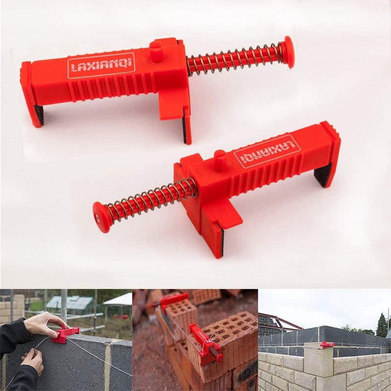 Adjustable PA6 Brick Line Clips & Extended Runners – Tool‑Free, Stable, Masonry‑Ready
