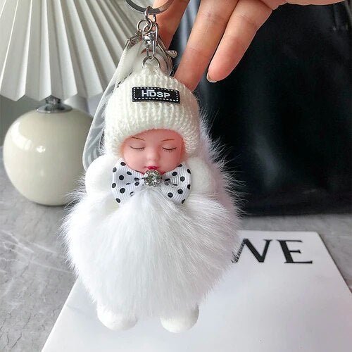 Soft Plush Doll Keychain - Image 2