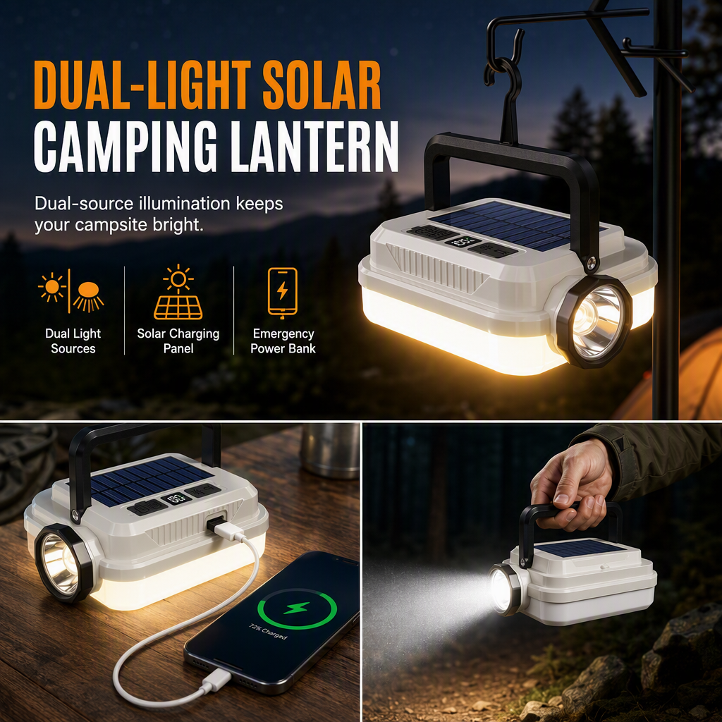 DON'T MISS Multi-Functional — Lantern, Work Light & Device Charger