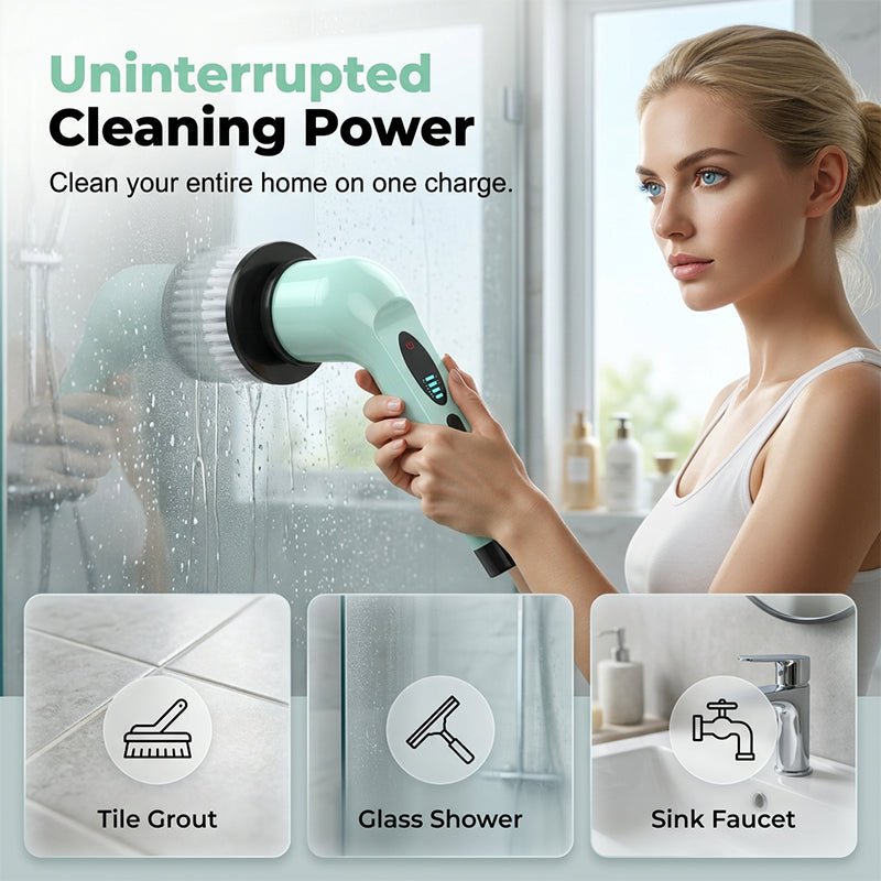 Multi-Functional Cordless Electric Spin Scrubber - Image 3