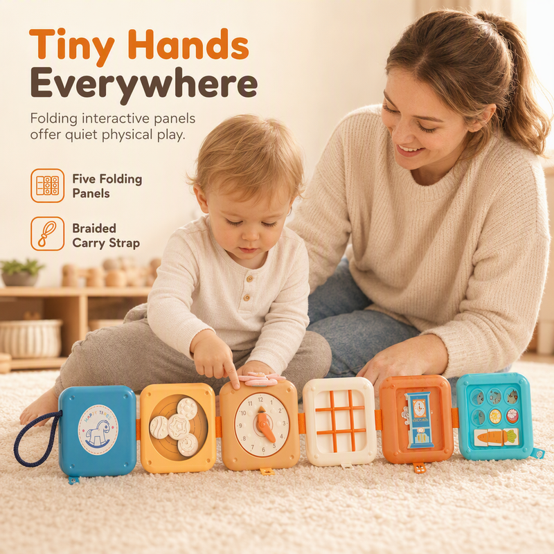 Save 50%! Busy Ball Stacking Toy – Multi‑sided & portable activity cube